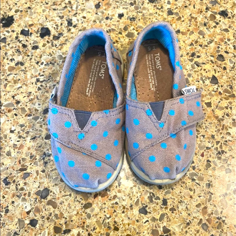 Polka dot tiny toms